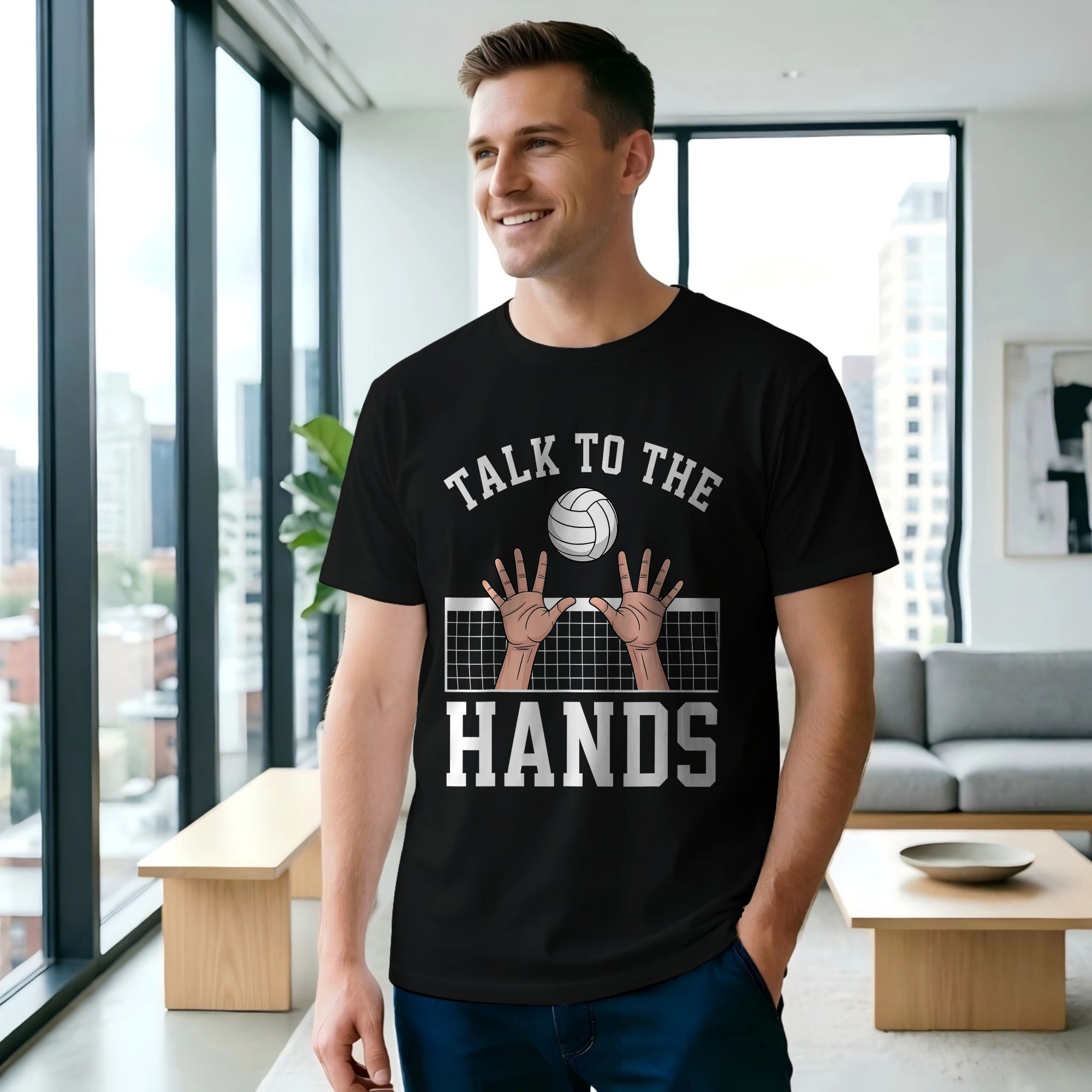 Amazon Men'S Fashion - Serin Voleybol Tasarım T Shirt amazon