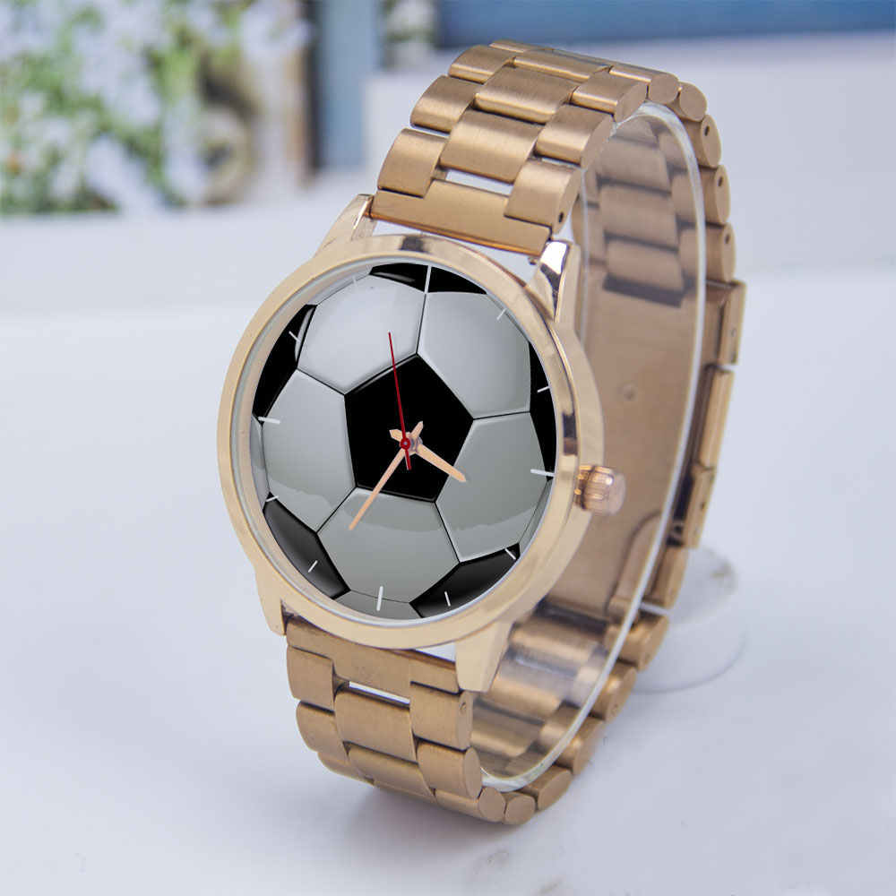 Belt Mens Fashion - Futbol Futbol Tasarım Hayranları Gümüş Adam