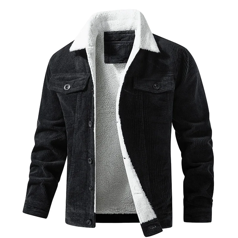 Corduroy Jacket Men - Yeni Kış Erkek Kordonlu Ceketler Polar