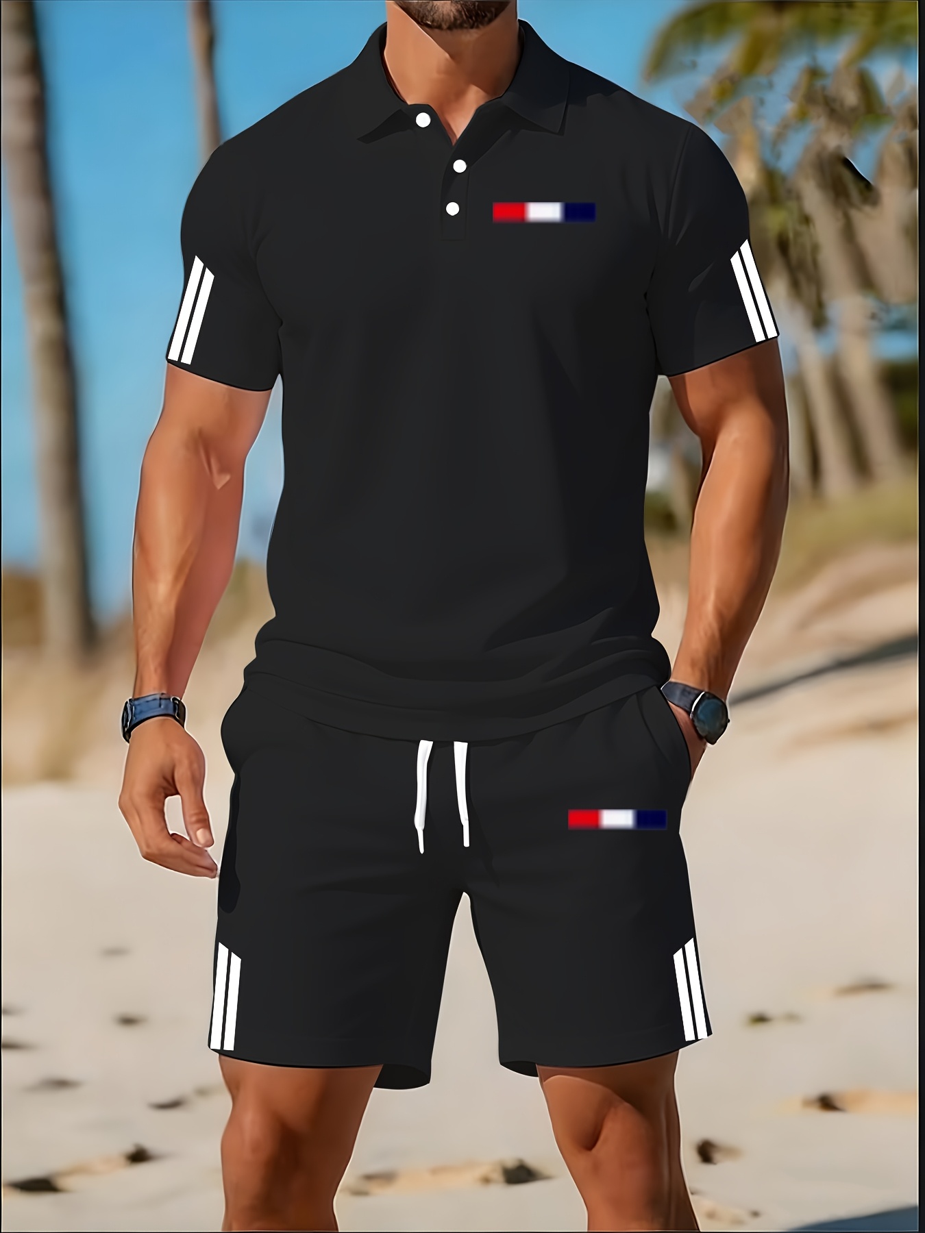 Men'S Fashion Polo - 2026 Yaz Erkek Polo Gömlek Seti