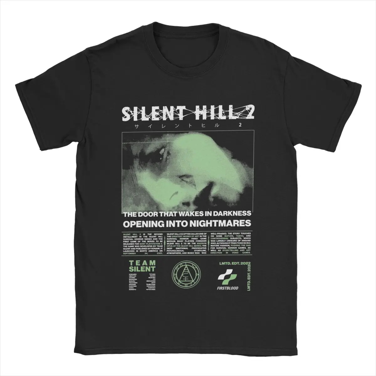 Men Fashion Upper - Erkekler Silent Hill 2 T Shirt