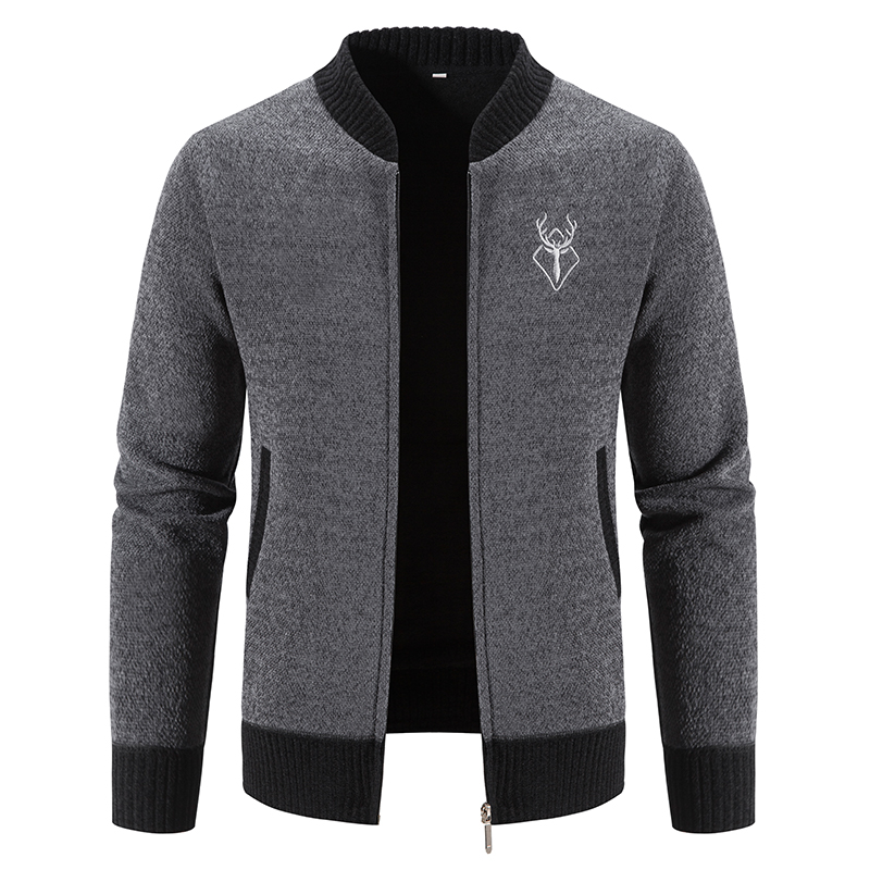 Amazon Men'S Fashion - Büyük Beden Erkek Örgü Hırka Tam