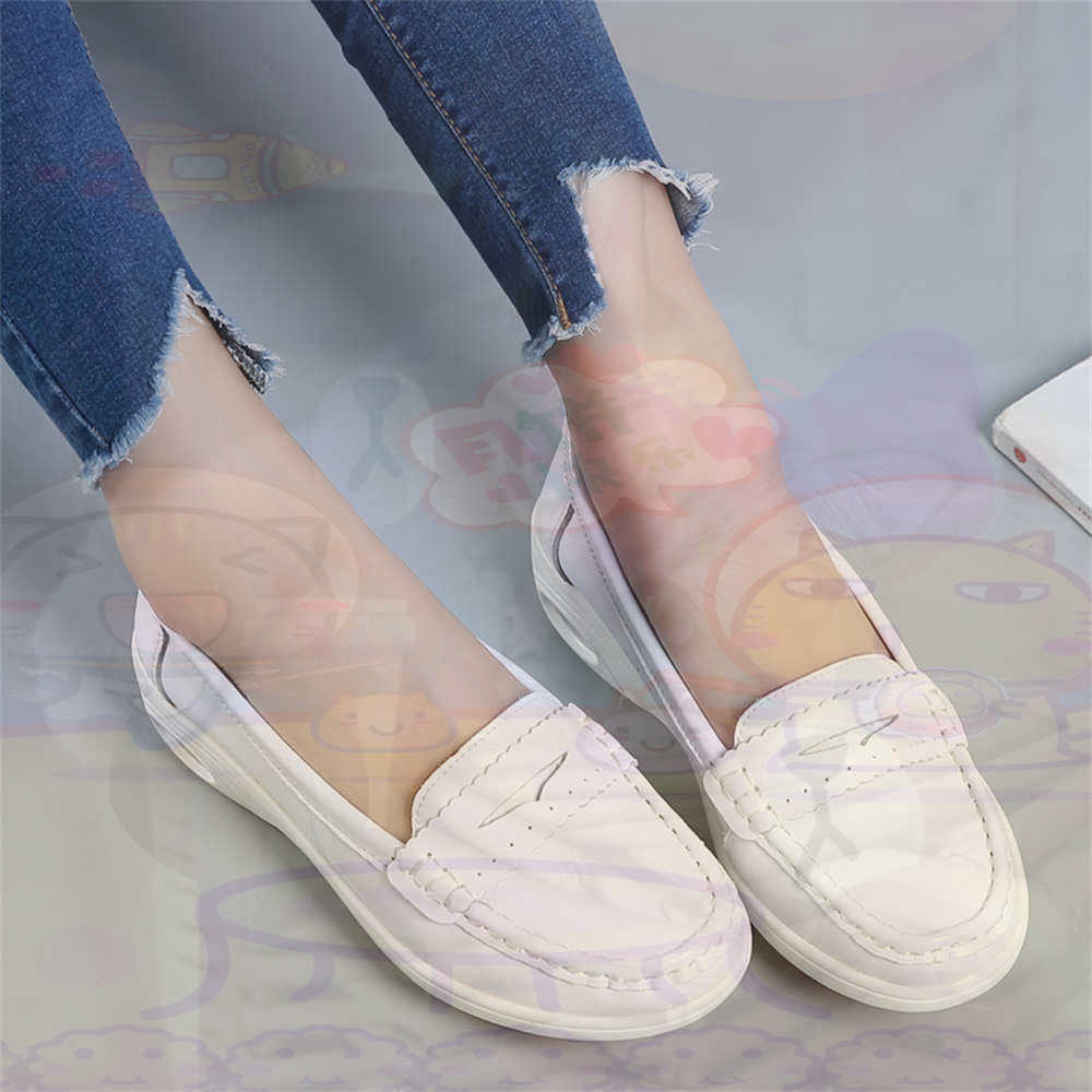 Men'S Fashion At 40 - Yumuşak Slip-on Bayan Büyük Boy Ayakkabı