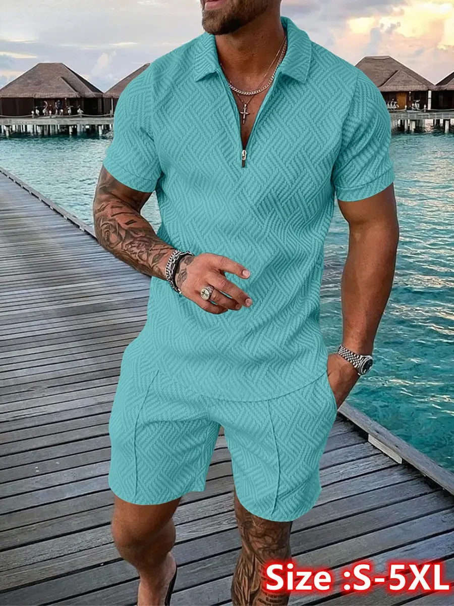 Men'S Fashion Polo - 2026 Yeni Yaz Erkek Takım Elbise