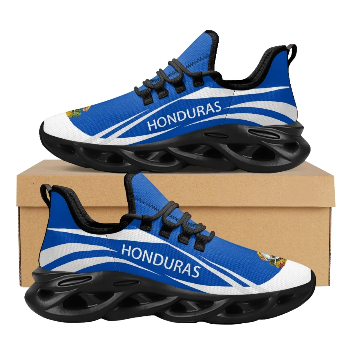 Men'S Fashion Running Shoes - Erkekler Blade koşu ayakkabıları Honduras Bayrağı