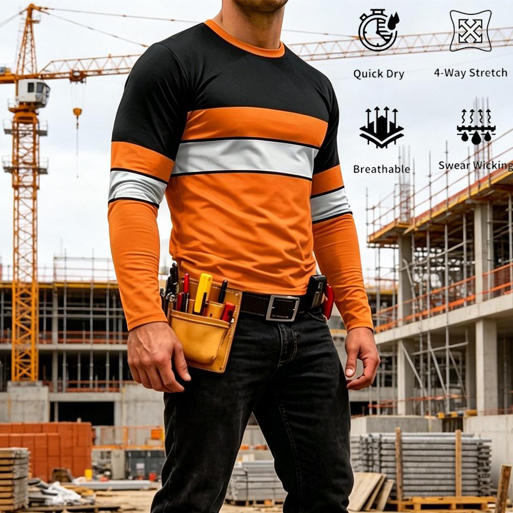 Men Fashion Upper - Sonbahar Yüksek Kaliteli Parlak Renkler Çizgili
