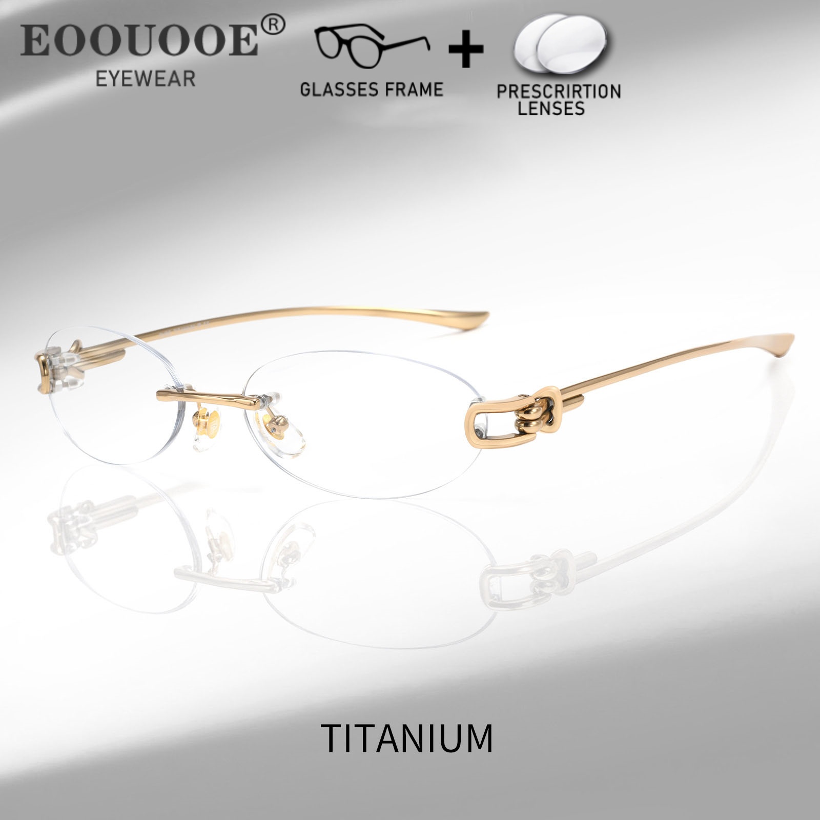 Men'S Fashion Rimless Glasses - Yeni Tasarım Moda Erkek Kadın Çerçevesiz