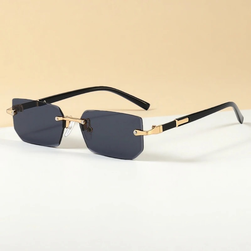 Men'S Fashion Rimless Glasses - Moda Çerçevesiz Güneş Gözlüğü Erkek Kadın