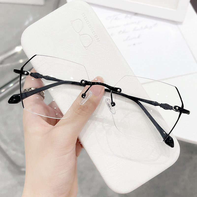 Çerçevesiz Miyopi Gözlük Kadın - Men'S Fashion Rimless Glasses incelemesi ve fiyatı