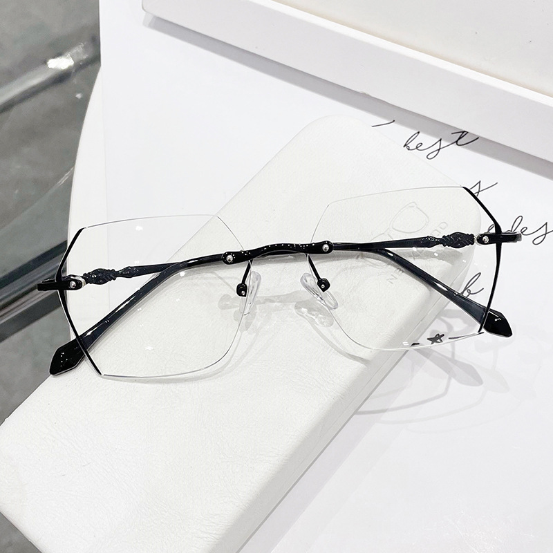 Çerçevesiz Miyopi Gözlük Kadın - Men'S Fashion Rimless Glasses incelemesi ve fiyatı