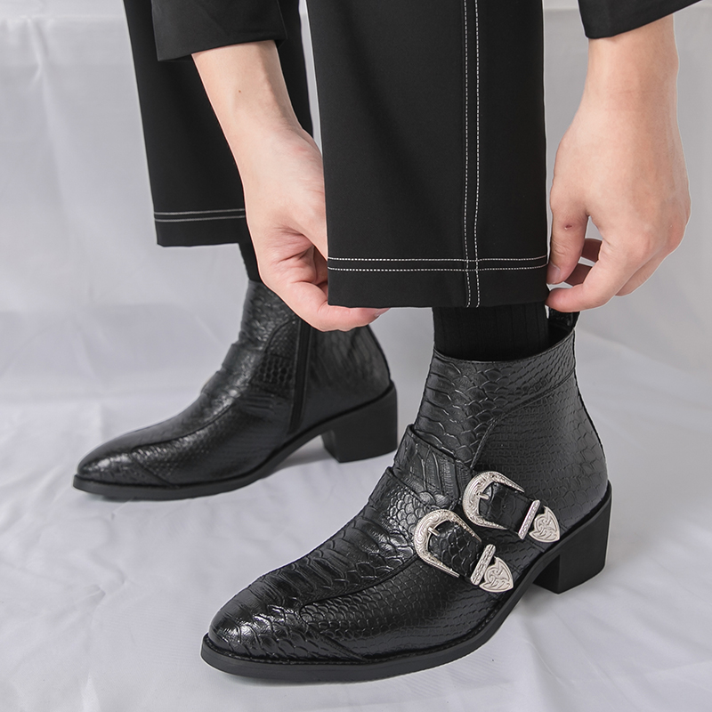Erkekler Yüksek Bilekli Botlar - Belt Mens Fashion incelemesi ve fiyatı
