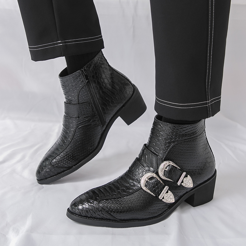 Erkekler Yüksek Bilekli Botlar - Belt Mens Fashion incelemesi ve fiyatı