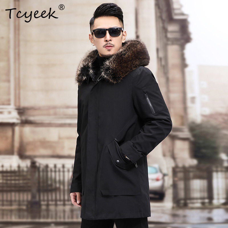 Tcyeek Şerit Tilki Kürk Yaka K - Men'S Fashion Zipper Jacket incelemesi ve fiyatı