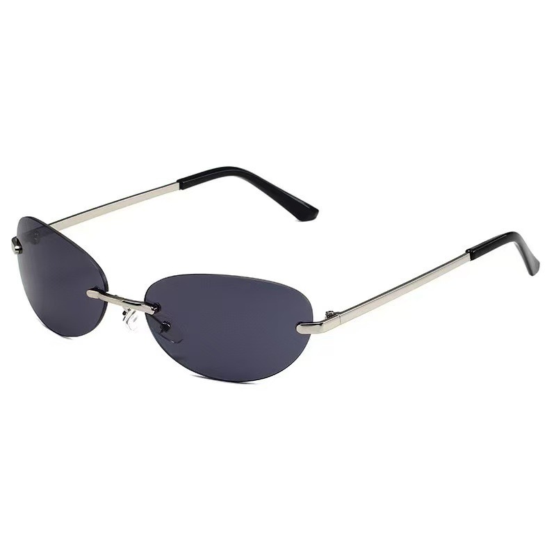 Çerçevesiz Oval Güneş Gözlüğü  - Men'S Fashion Rimless Glasses incelemesi ve fiyatı