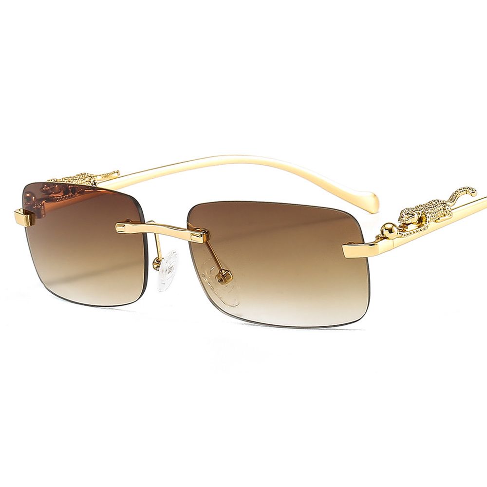 Moda Vintage çerçevesiz kare g - Men'S Fashion Rimless Glasses incelemesi ve fiyatı