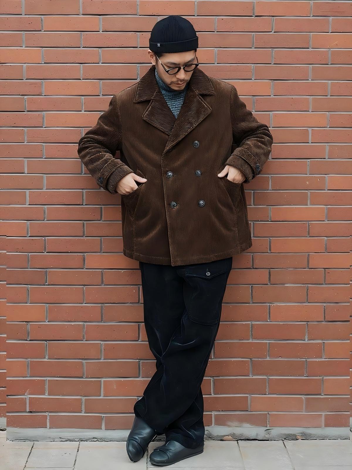 Erkek Vintage Korduroy Çift Dü - Corduroy Jacket Men incelemesi ve fiyatı