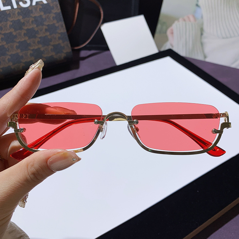 Çerçevesiz Güneş Gözlüğü UV400 - Men'S Fashion Rimless Glasses incelemesi ve fiyatı
