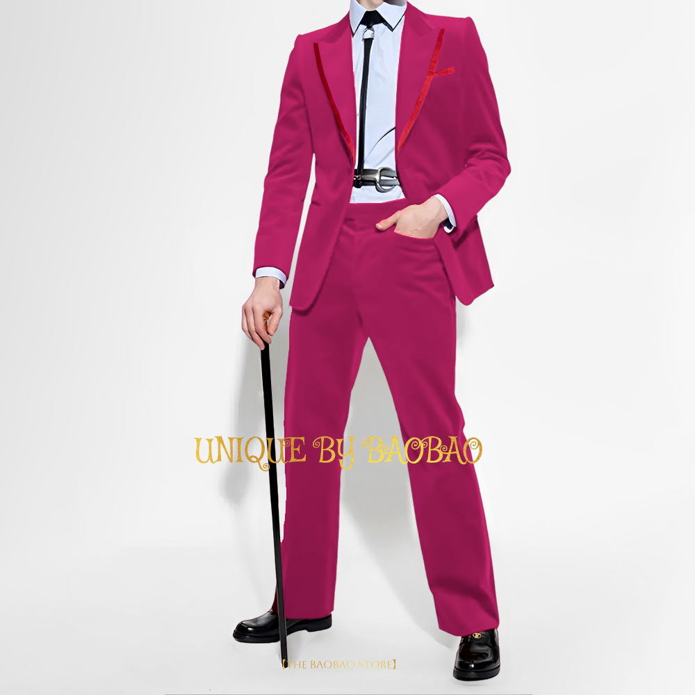 Erkek kırmızı kadife 2 parça S - Men'S Fashion Xmas Party incelemesi ve fiyatı