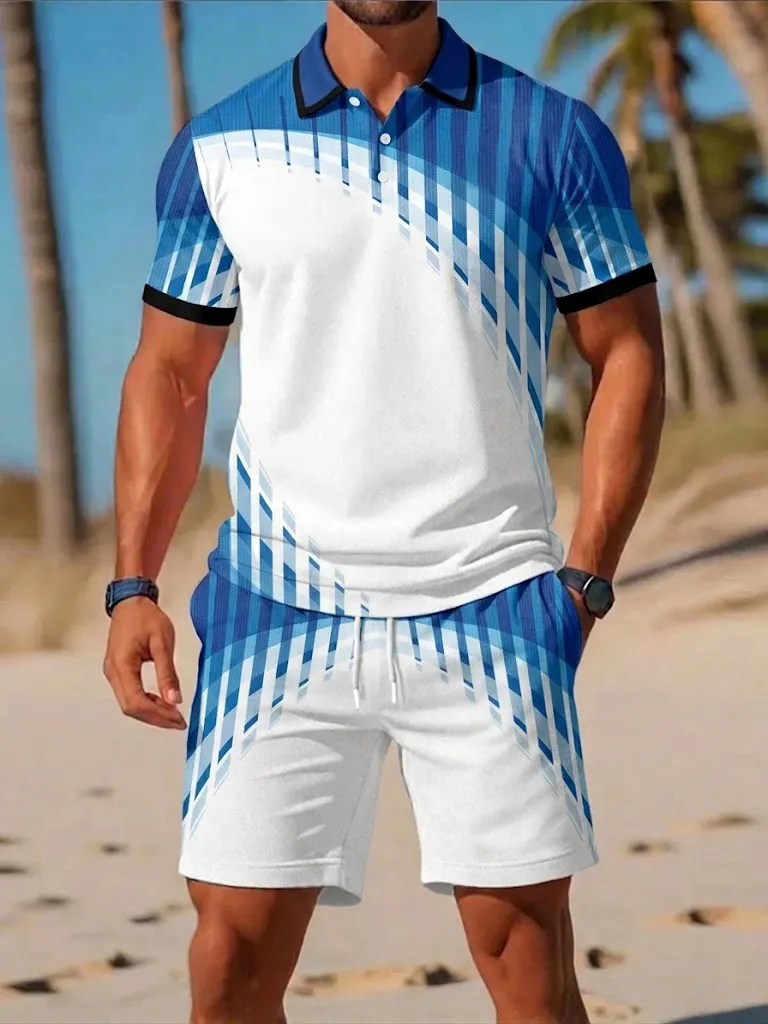 Erkek Yazlık Tişört Takımı Mod - Men'S Fashion Polo incelemesi ve fiyatı