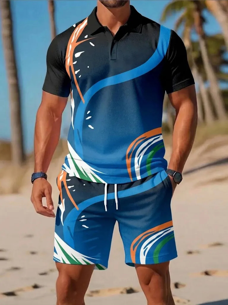 Erkek Yazlık Tişört Takımı Mod - Men'S Fashion Polo incelemesi ve fiyatı