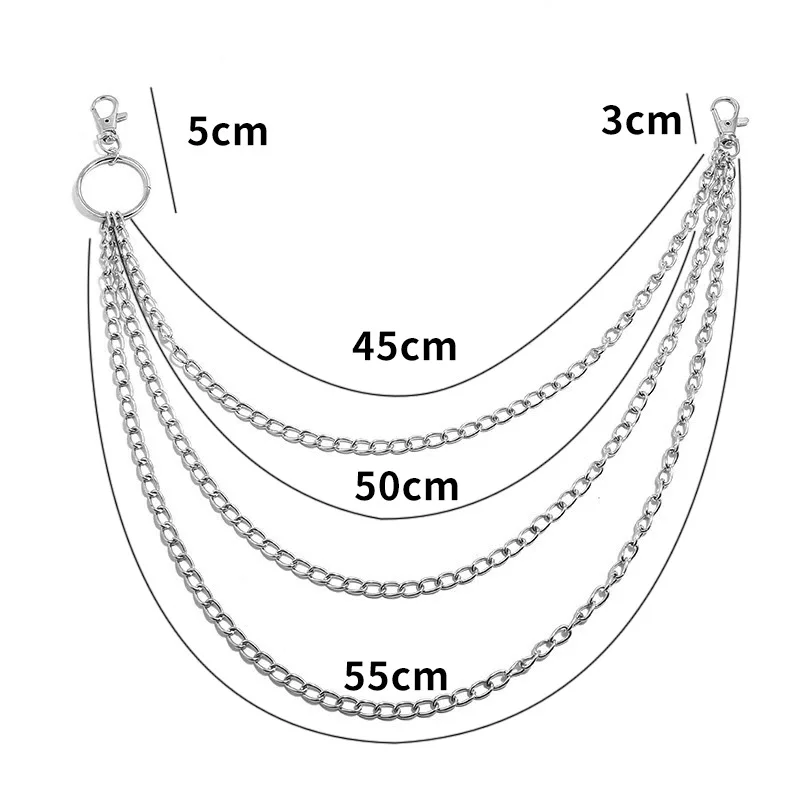 Katmanlı Metal Kemer Zinciri P - Belt Mens Fashion incelemesi ve fiyatı