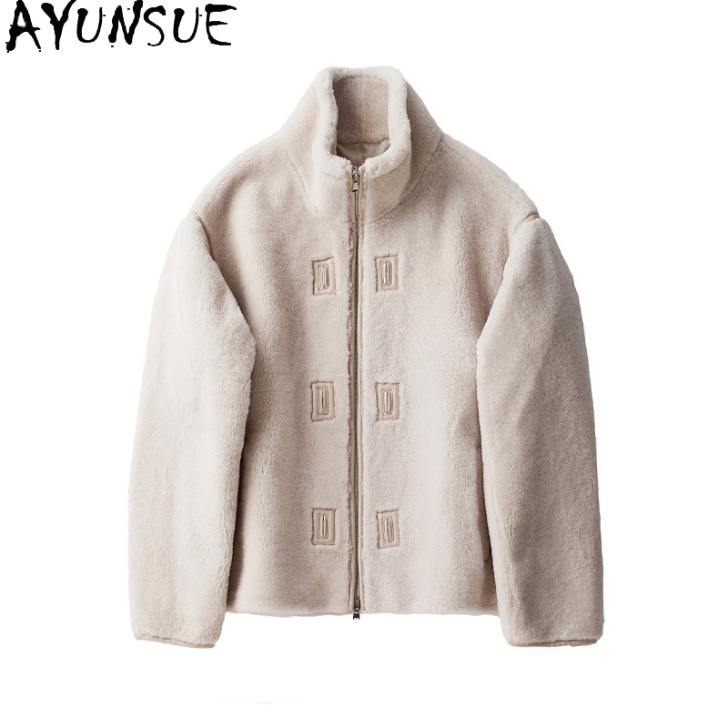 AYUNSUE Doğal Merinos Koyun Sh - Men'S Fashion Zipper Jacket incelemesi ve fiyatı