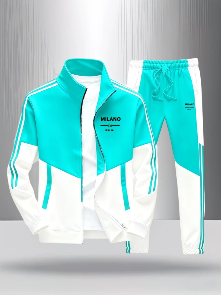 Erkek 2 Parça Eşofman Takımı M - Men'S Fashion Zipper Jacket incelemesi ve fiyatı