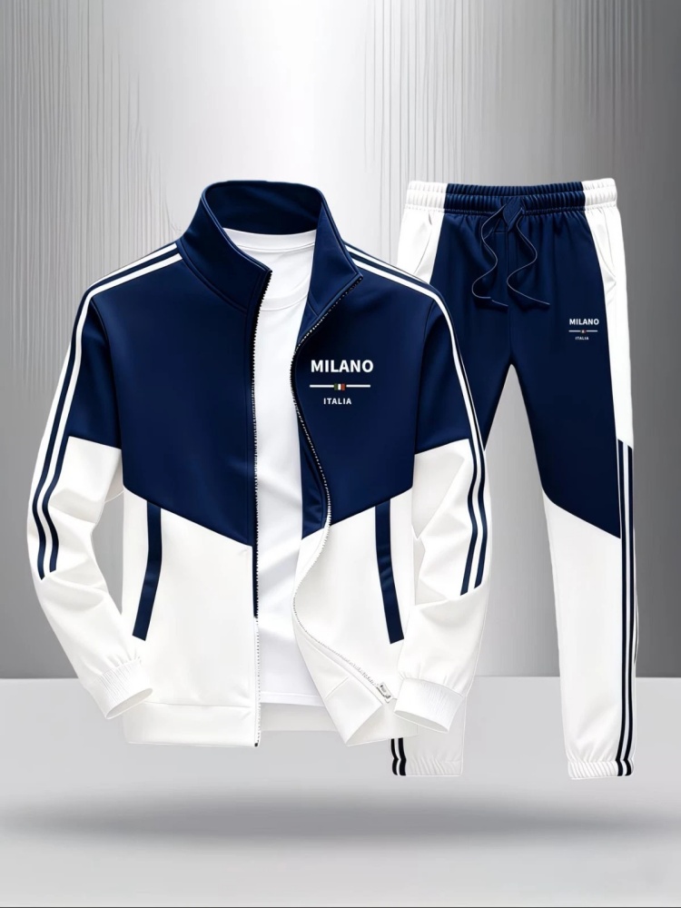 Erkek 2 Parça Eşofman Takımı M - Men'S Fashion Zipper Jacket incelemesi ve fiyatı