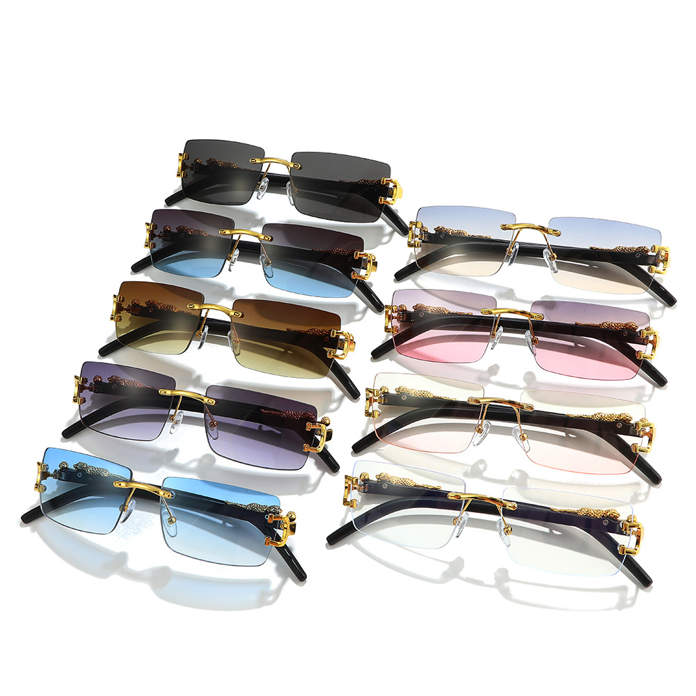 1 adet moda Vintage çerçevesiz - Men'S Fashion Rimless Glasses incelemesi ve fiyatı