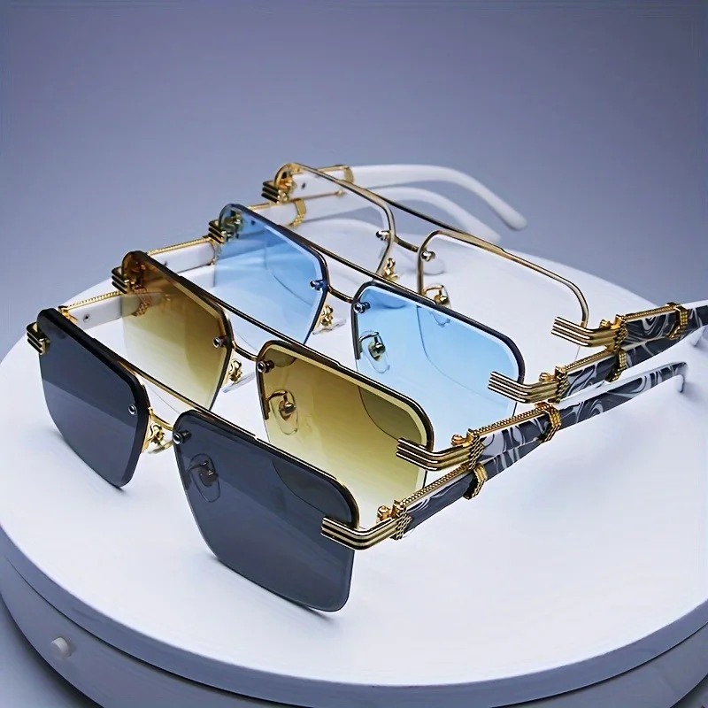 Moda Çerçevesiz Güneş Gözlüğü  - Men'S Fashion Rimless Glasses incelemesi ve fiyatı