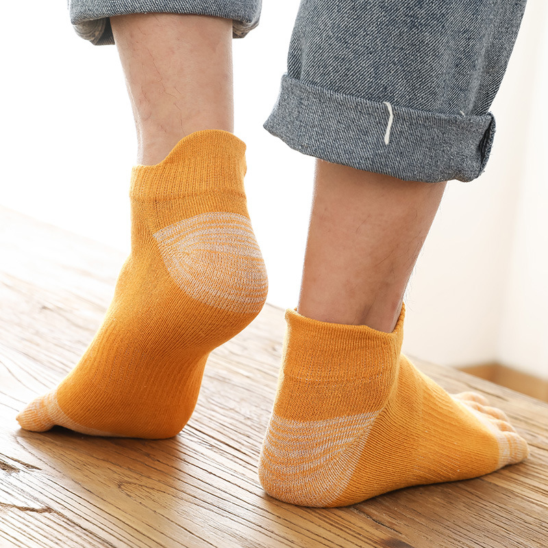 5 çift erkek erkek renkli beş  - Men'S Fashion Quarter Socks incelemesi ve fiyatı