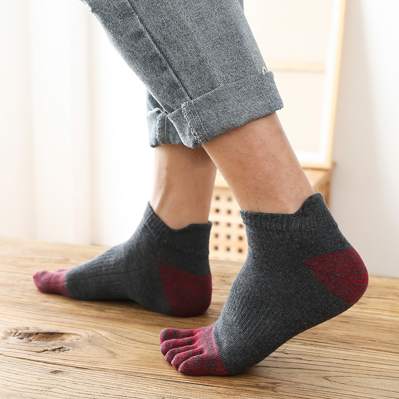 5 çift erkek erkek renkli beş  - Men'S Fashion Quarter Socks incelemesi ve fiyatı