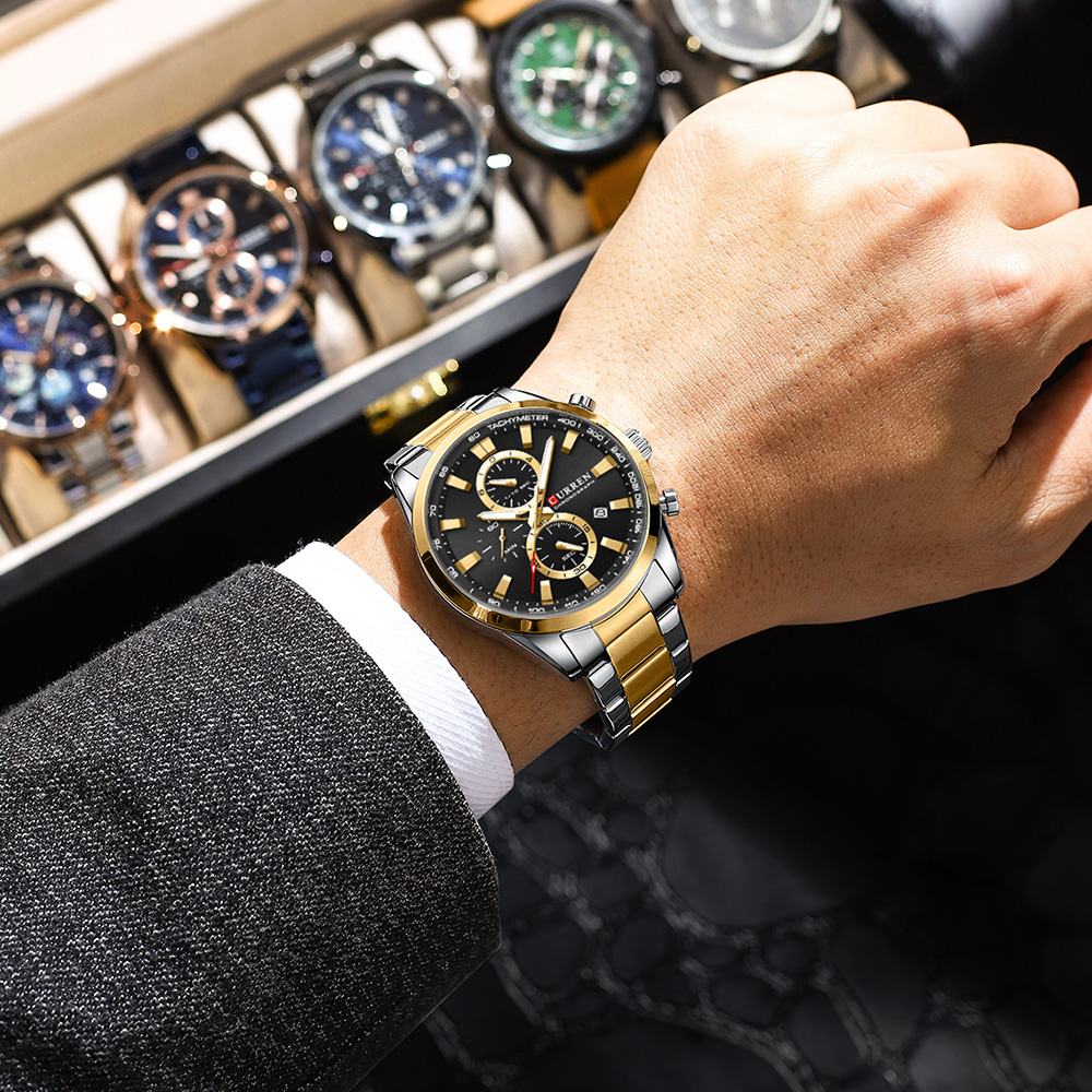 CURREN Casual Kuvars Chrono Sp - Men'S Fashion Jewelry incelemesi ve fiyatı