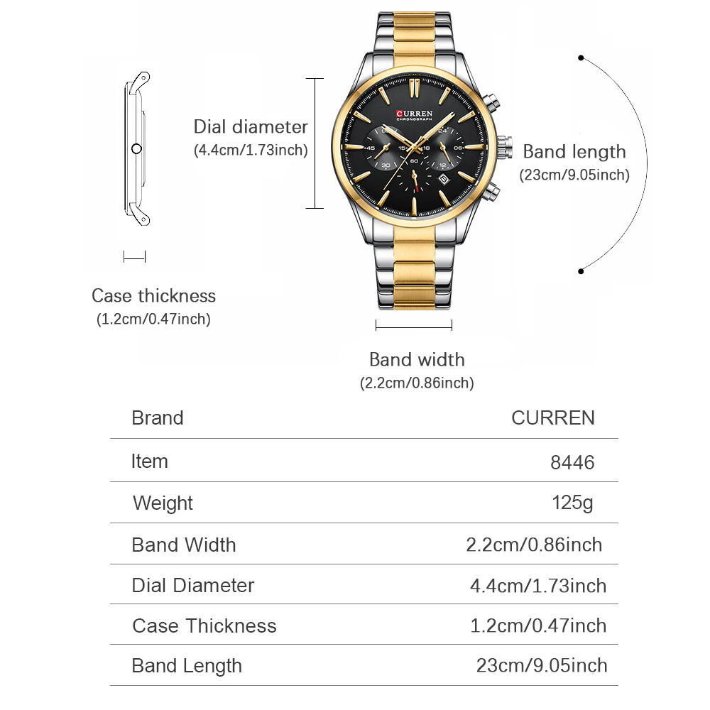 CURREN Casual Kuvars Chrono Sp - Men'S Fashion Jewelry incelemesi ve fiyatı