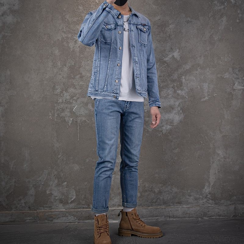 2026 Moda Günlük Erkek Kot Cek - Men'S Fashion Zipper Jacket incelemesi ve fiyatı