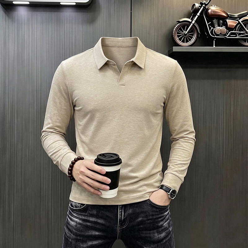 Erkek İş Günlük Uzun Kollu Tiş - Men'S Fashion Polo incelemesi ve fiyatı