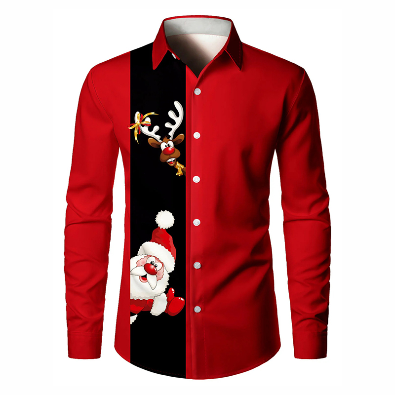 Komik Noel Baba Noel Tatili Uz - Men'S Fashion Xmas Party incelemesi ve fiyatı