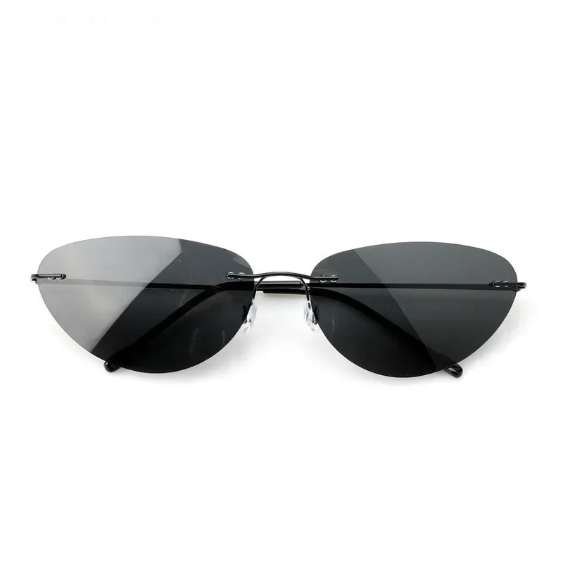 2026 Polarize Ultra Hafif Moda - Men'S Fashion Rimless Glasses incelemesi ve fiyatı