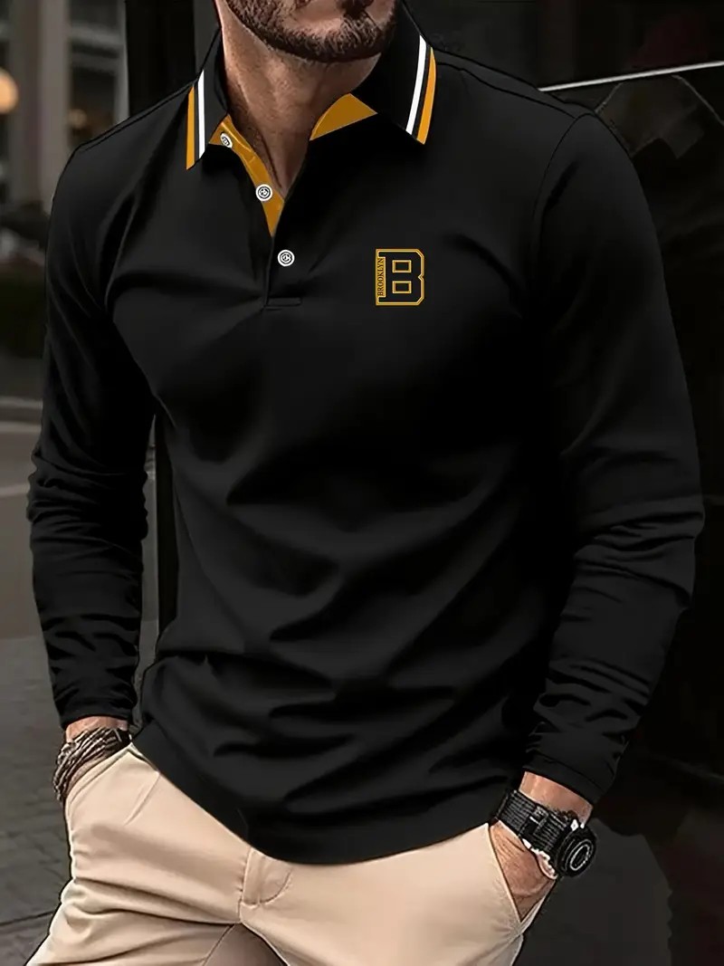 2025 İlkbahar ve Sonbahar İçin - Men'S Fashion Polo incelemesi ve fiyatı