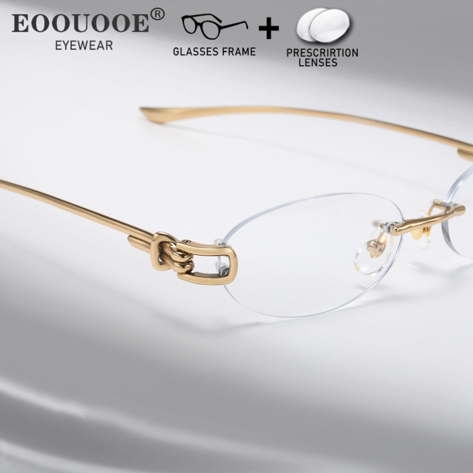Yeni Tasarım Moda Erkek Kadın  - Men'S Fashion Rimless Glasses incelemesi ve fiyatı