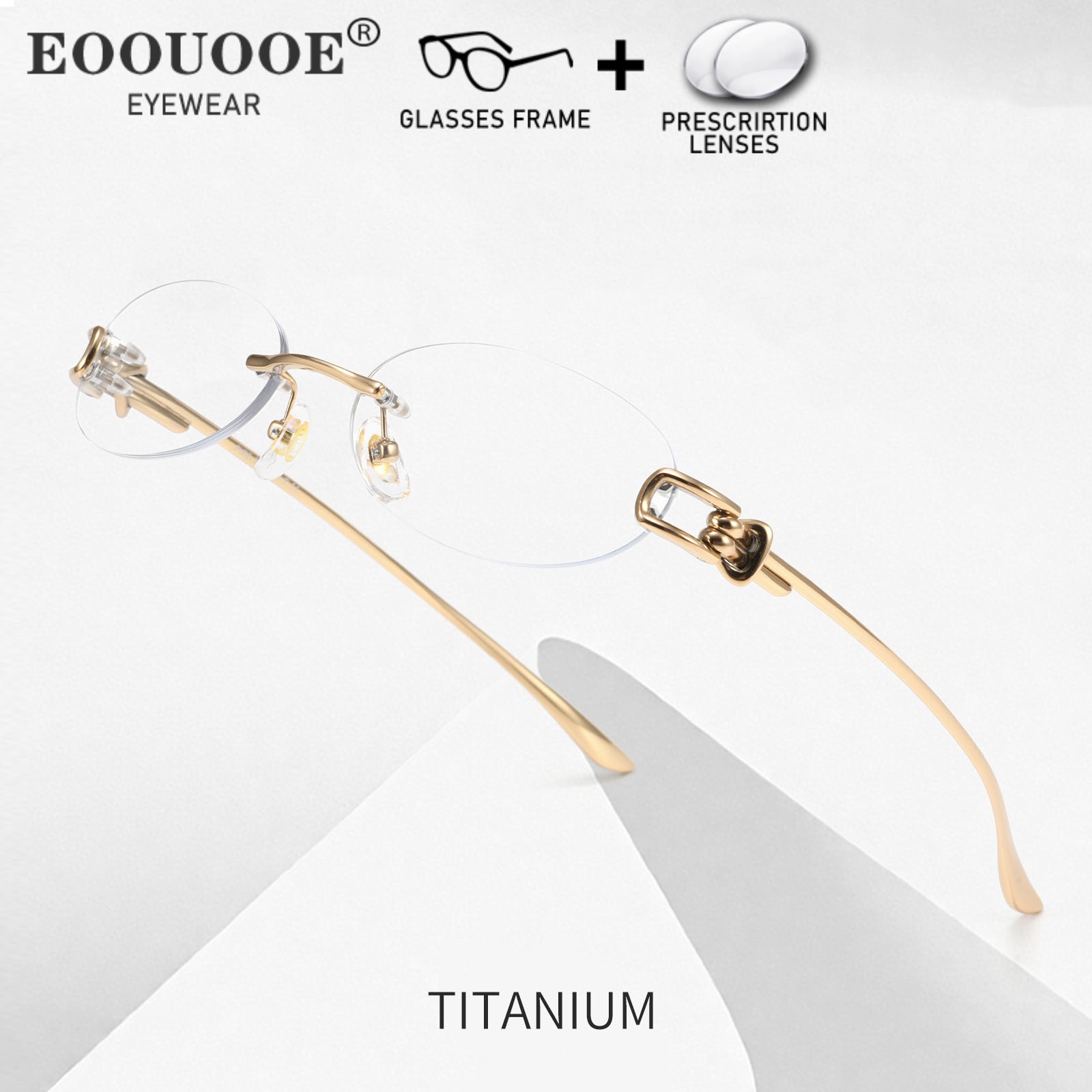 Yeni Tasarım Moda Erkek Kadın  - Men'S Fashion Rimless Glasses incelemesi ve fiyatı